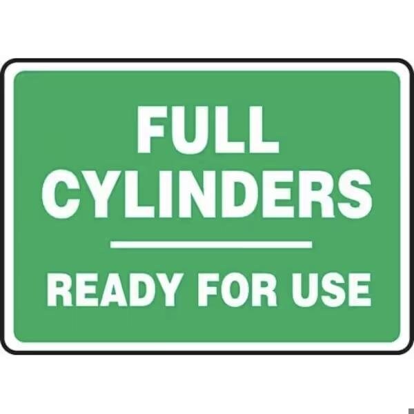 Accuform SAFETY SIGN FULL CYLINDERS READY FOR MCPG525XP - main